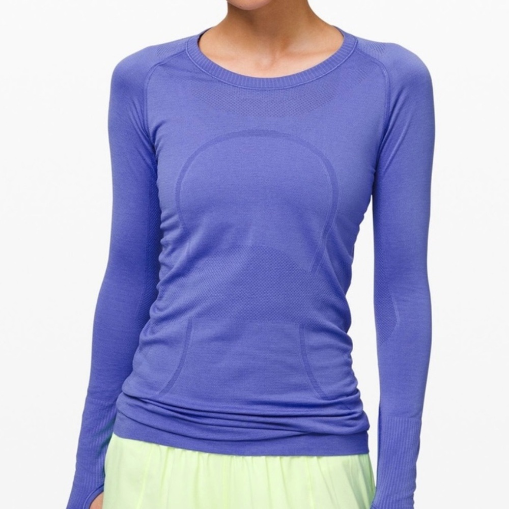 Lululemon Swiftly Tech Long Sleeve (Wild Indigo)